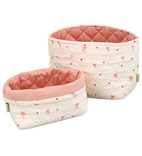 Cam Cam Storage Baskets - 2-Pack - 22x15/24x17 cm - Bows