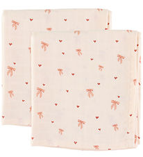 Cam Cam Muslinfiltar - 70x70 cm - 2-pack - Rosetter