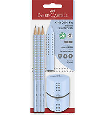 Faber-Castell Blýantasett - Grip 2001 - 5 Partar - Sky Blue
