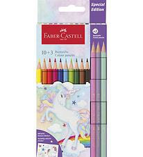 Faber-Castell Colouring Pencils - 13 pcs - Unicorn Pastel