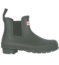 Hunter Rubber Boots - Original Chelsea - Dark Olive
