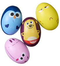 DR Rattle egg - 4-Pack - Brush