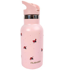Filibabba Thermosflasche - Edelstahl - 350 ml - Lucky