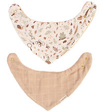 Filibabba Bibs - Muslin/Terry - 2-Pack - Little Wonders