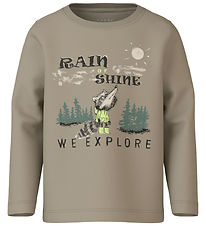 Name It Blouse - NmmVux - Weathered Teak/We Explore
