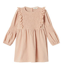 Lil' Atelier Kjóll - NmfRosita - Rugby Tan