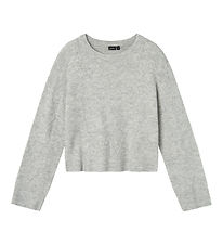 LMTD Blouse - Knitted - NlfLodet - Grey Melange
