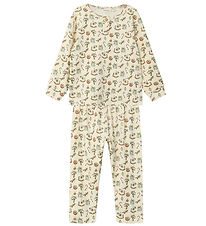 Lil' Atelier Pyjamas - 2-delad - NmnGio - Turtelduva