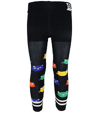 Mini Rodini Leggings - Cool Katter - Black