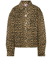 Vero Moda Girl Jacket - VmTullah - Silver Mink/Leopard