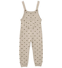 Fliink Overalls - Knitted - Benna Dot - Hummus/Carafe