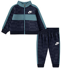 Nike Íþróttagalli - Cardigan/Buxur - Midnight Dökkblátt