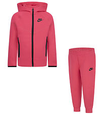 Nike Jogging galli - Tech - Cardigan/Joggingbuxur - Aster Bleikt
