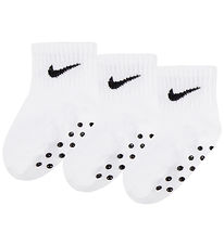 Nike Sokkar - 3 Pakki - Rennilaust - Hvítt
