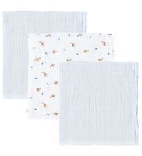 Pippe Muslin Cloths - 3-Pack - 65x65 cm - Metal Mint