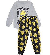 Minymo Pyjama Set - Pokémon - Grey Melange