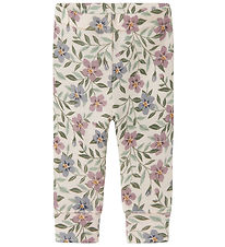 Name It Leggings - Wool - NbfWillow - Lilac Ash