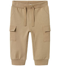 Name It Joggingbuxur - NbmSolly - Weathered Teak