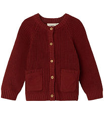 Lil' Atelier Cardigan - Stickad - NmfEmlen - Kryddat Apple