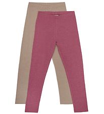 Minymo Leggings - 2-Pack - Apple Butter