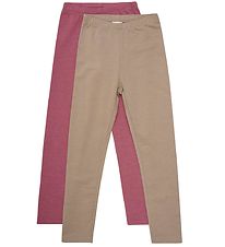 Minymo Leggings - 2-Pack - Apple Butter