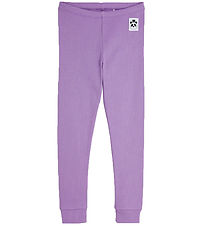 Mini Rodini Leggings - Rib - Purple