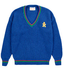 Bobo Choses Blússa - Prjónað - Piparkökur - Blue