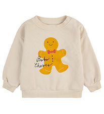 Bobo Choses Peysa - Barn Piparkökur - Offwhite