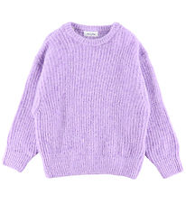 American Vintage Blússa - Prjónað - Col Rond - Parme Chine
