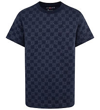 Jordan T-Shirt - Midnight Navy m. Print