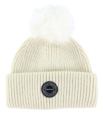 GANT Mütze - Strick - Wolle - Pom Pom - Cream
