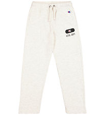 Champion Sweatpants - Straight Hem - Gray Melange Light