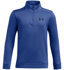 Under Armour Blouse - UA Armor Fleece - 1/4 Zip - Tech Blue