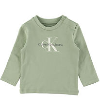 Calvin Klein Bluse - Monogramm - Misty Vale