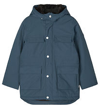 Mads Nørgaard Winter Coat - Jakuni - Midnight Navy