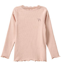 Sofie Schnoor Blouse - Rib - Ramitask - Leaf Light Rose
