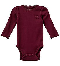 Sofie Schnoor Samfella L/æ - Rib - Dictesb - Burgundy
