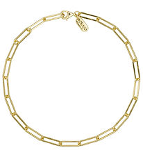Design Letters Bracelet - Chunky Square - Large - 18K Gold