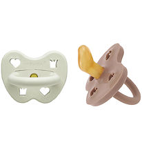 Hevea Pacifiers - 3-36 Mths. - 2-Pack - Natural Rubber - Firepla