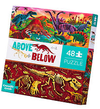 Puzzle Crocodile Creek - 48 Briques - Dinosaur World