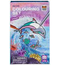 Tiger Tribe Colouring Set - Shimmer Coloring Set - Sea Life