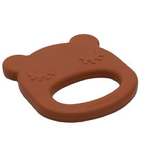 We Might Be Tiny Bitering - Bjørn - Silikon - Chocolate Brown