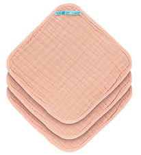 Lässig Washcloth - Muslin - 3-Pack - Light Pink