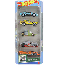 Hot Wheels Autos - 5er-Pack - Retro Rennfahrer