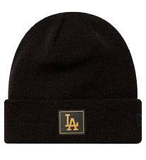New Era Beanie - Knitted - Dodgers - Metallic - Black