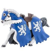 Papo Horse Of L knight w. Spear - H: 14.5 cm