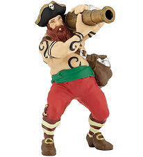 Papo Pirate w. Cannon - H: 9 cm