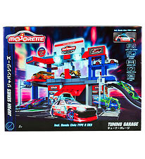 Majorette Garage w. Car, Sound and Light - Japan Series Tuning G
