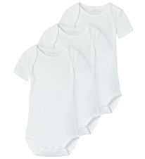 Name It Samfella k/æ - Noos - NbnBody - 3 Pakki - Bright White