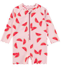 Molo Coverall Swimsuit - UV50+ - Nigella - Melon Pink
